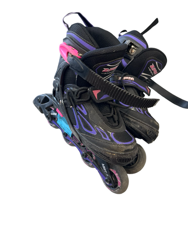 Used Zpm Adj Junior Rec Fitness Skates Black Adjustable 11682-s000127472