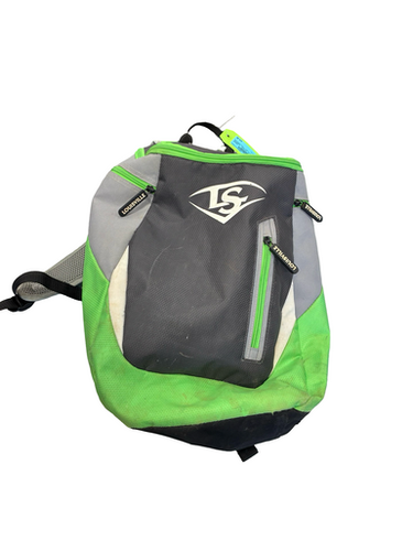 Used Louisville Slugger Backpack Bb Sb Player Backpack Green 11682-s000130391