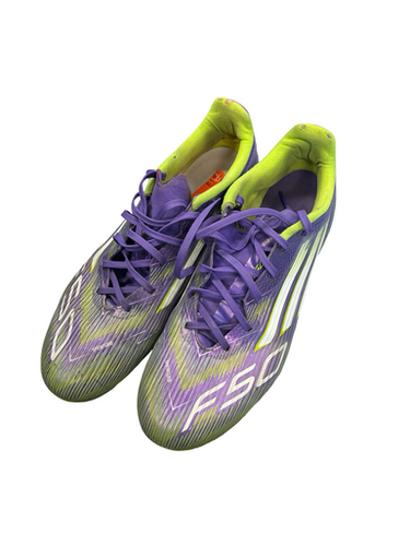 Used Adidas Soccer Cleats Purple Senior 10 11682-s000133796