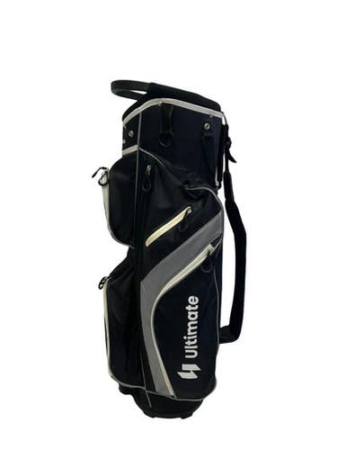 Used Ultimate Golf Cart Bag Mens Cart Bag Black 11692-s000151833