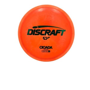 Used Discraft Esp Cicada 175g Disc Golf Driver Orange 11692-s000151851