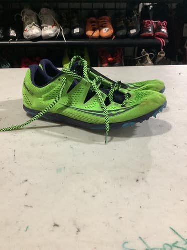 Used Saucony Senior 9.5 Adult Track And Field Cleats 10743-s000410475