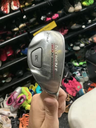 Used Nickent 3dx Iron Wood 2 Hybrid Regular Flex Graphite Shaft Hybrid Clubs 10743-s000432290