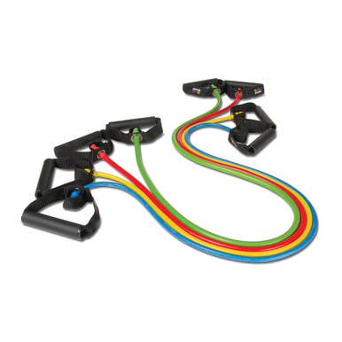 Body Sport Resistance Tube - Medium - Yellow 11682-bspzzr145md