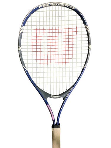 Used Wilson Federer 23 Junior Tennis Racquet Navy Blue 23" 10743-s000456230