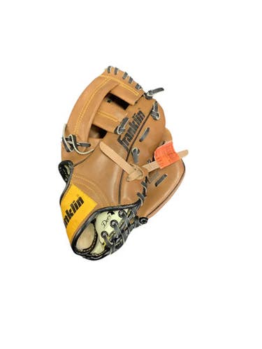 Used Franklin 4609-9 1 2 Bb Sb Glove Rh Throw Brown 9 1 2" 10743-s000456951