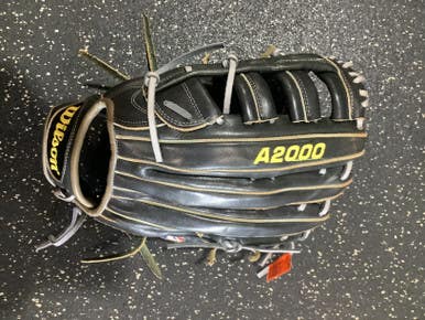 Used Wilson A2002 Elo Pro-stock Bb Sb Glove Lh Throw Black 12 3 4" 10743-c000457127