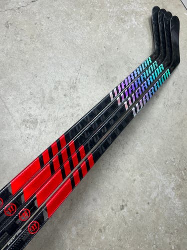 4 PACK 90 Flex P90TM Senior Warrior Novium Pro Left Hand Hockey Stick Pro Stock NHL (New)