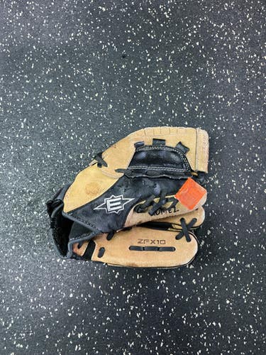 Used Easton Zfx10 Bb Sb Glove Rh Throw Black 10" 10743-s000457757