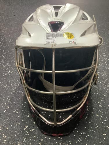Used Cascade R Lacrosse Helmet White One Size 10743-s000443849