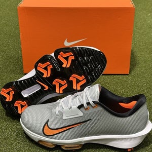 Nike Air Zoom Infinity Tour NEXT% 2 Golf Shoes Platinum/Orange Choose Size NEW