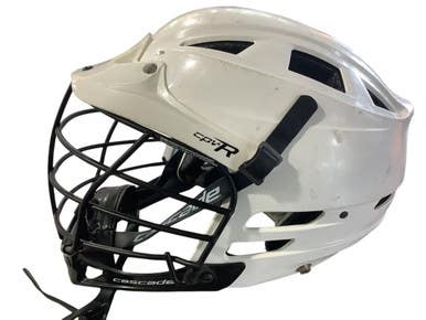 Used Cascade Cpv-r Lacrosse Helmet White One Size 10743-s000445733