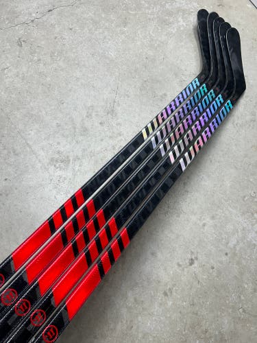 5 PACK 90 Flex P90TM Senior Warrior Novium Pro Left Hand Hockey Stick Pro Stock NHL (New)