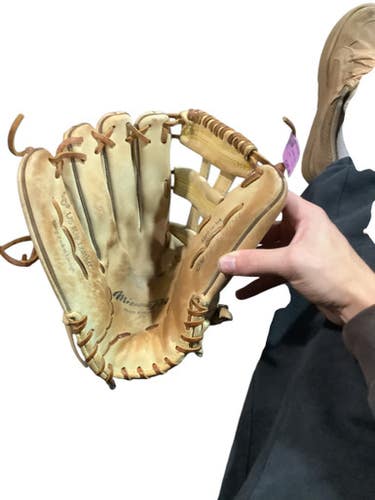 Used Mizuno Gmp2-700dh Bb Sb Glove Rh Throw Brown 12 3 4" 10743-s000473519