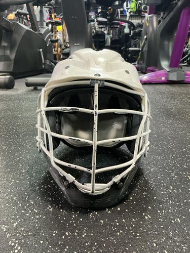 Used Cascade Cpv-r Lacrosse Helmet White One Size 10743-c000458502