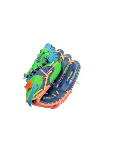 Used Franklin 22812 Bb Sb Glove Rh Throw Green 9 1 2" 10743-s000459386