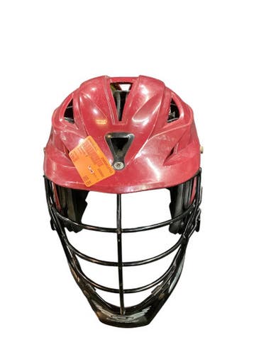 Used Cascade R Lacrosse Helmet Red One Size 10743-s000461411