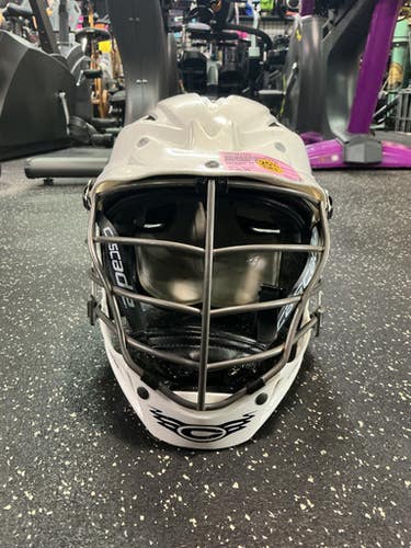 Used Cascade Cpvr Lacrosse Helmet White One Size 10743-s000461733