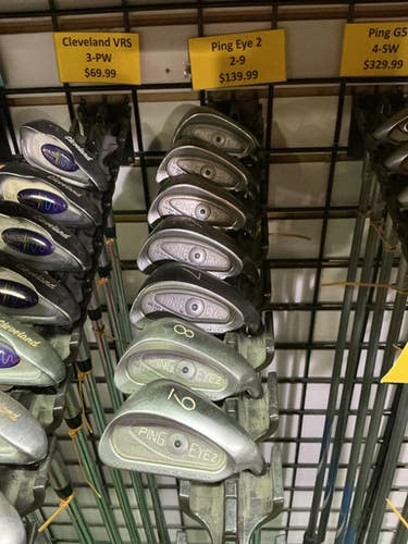 Used Ping Eye 2 Mens Iron Set Rh 3i-pw 10743-s000466665