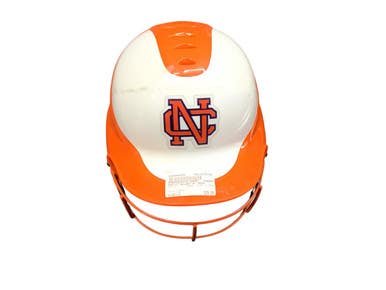 Used Rip-it Helmet W Mask Batting Helmet W Mask Orange Lg 10743-c000449552