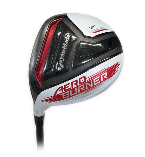 LH TaylorMade Aero Burner 12* Mini Driver Graphite Fujikura Ventus Blue 6-X