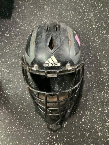 Used Adidas Adidas Catching Helmet Catchers Helmet W Mask Black One Size 10743-s000469224
