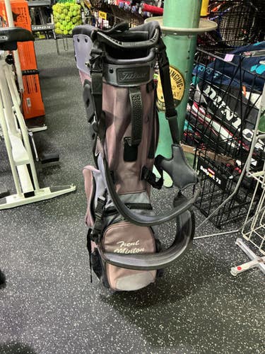 Used Titleist Harrison Hoyas Mens Stand Bag Navy Blue 10743-s000471848
