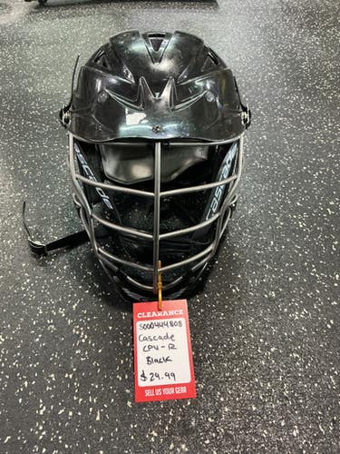 Used Cascade Cpv-r Lacrosse Helmet Black One Size 10743-s000444808