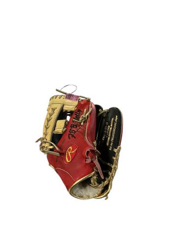 Used Rawlings Pros2174-19 Bb Sb Glove Rh Throw Red 11 1 2" 10743-s000469712