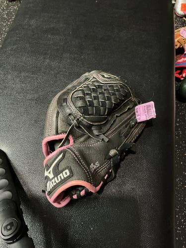 Used Mizuno Gpp1006 Bb Sb Glove Rh Throw Black 10" 10743-c000470234