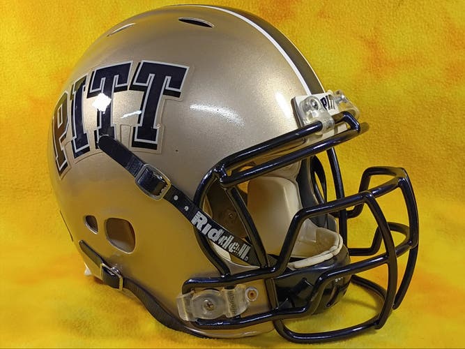 Throwback PITT Panthers fullsize Riddell Revo football helmet Lg Arnold