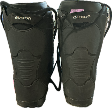 Used Burton Ruler Mens Snowboard Boots Black Senior 10 10743-c000474163