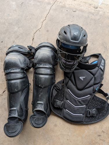 Adult Easton Jen schro Catcher's set. The Very Best Black