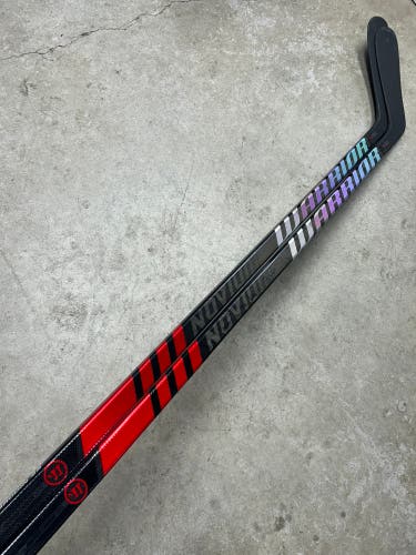 2 PACK 95 Flex P92 Senior Warrior Novium Pro Left Hand Hockey Stick Pro Stock NHL (New)