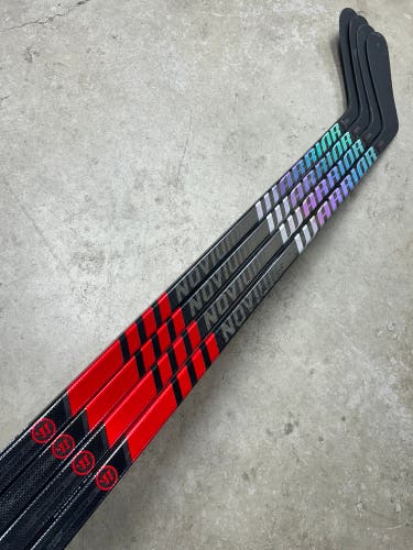 4 PACK 95 Flex P92 Senior Warrior Novium Pro Left Hand Hockey Stick Pro Stock NHL (New)