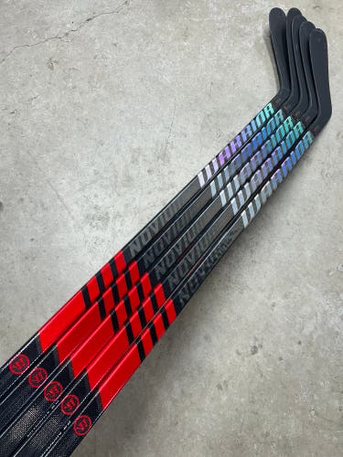 5 PACK 95 Flex P92 Senior Warrior Novium Pro Left Hand Hockey Stick Pro Stock NHL (New)