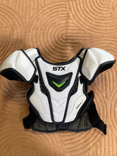 Small Youth STX Cell IV Shoulder Pads (Used)