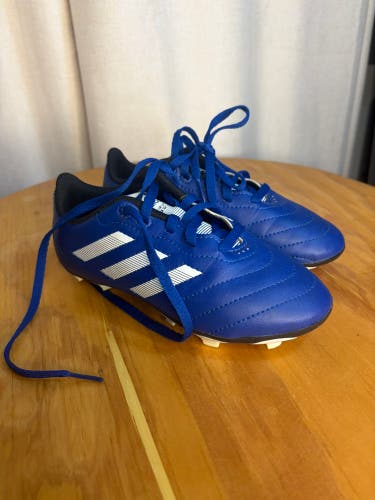 Blue Unisex 13K (Little Kids) Adidas Cleats (Used)