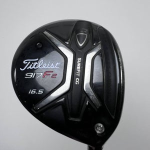 Titleist 917 F2 4 Fairway Wood 16.5* Aldila Rogue max 75g Stiff Graphite Mens RH