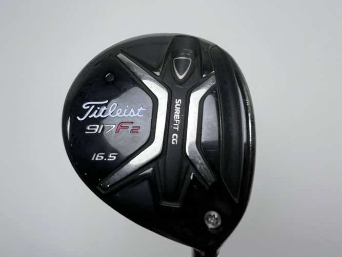 Titleist 917 F2 4 Fairway Wood 16.5* Aldila Rogue max 75g Stiff Graphite Mens RH