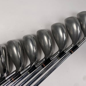 Wilson Turfrider Iron Set 3-9 Regular Steel Mens RH