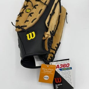 Wilson A360 RH Softball Glove 14”