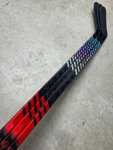 3 PACK 90 Flex P29 Senior Warrior Novium Pro Left Hand Hockey Stick Pro Stock NHL (New)