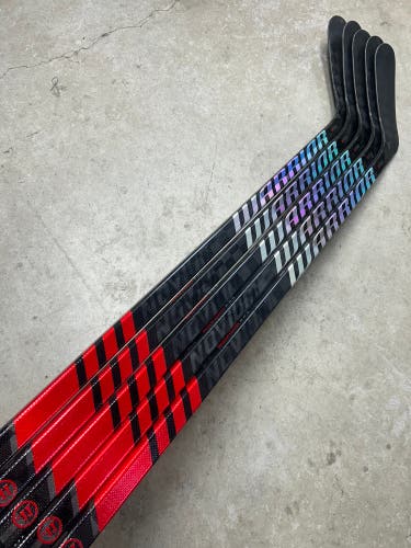 5 PACK 90 Flex P29 Senior Warrior Novium Pro Left Hand Hockey Stick Pro Stock NHL (New)