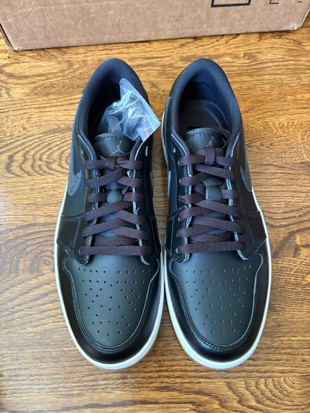 Nike Air Jordan 1 G Retro Black White Gum Golf Shoes DD9315-005 Mens Sizes Nike Air Jordan 1 G Retro Black White Gum Golf Shoes DD9315  main image 3
