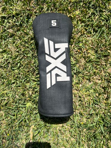 PXG 5 Fairway Wood Golf Head Cover ONLY, Quickstick Cart Magnet Cover, Gray