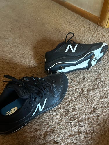 Black Men's Size M 8.5 (W 9.5) New Balance 3000v5 Low Top Metal (New)