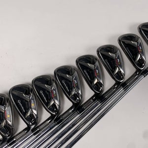 TaylorMade M2 Iron Set 4-PW+GW REAX 88g Stiff Steel Mens RH