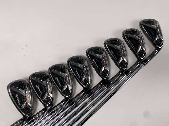 TaylorMade M2 Iron Set 4-PW+GW REAX 88g Stiff Steel Mens RH