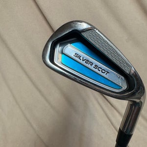 Women's 7 Iron Silver Scot Right Handed Ladies Flex Graphite Shaft 36.5" (Used)